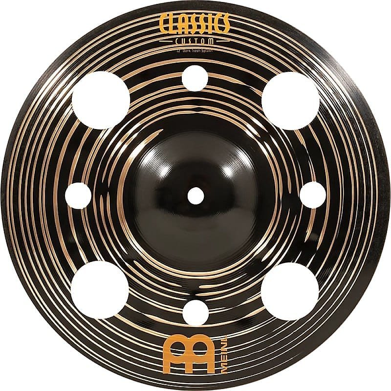 Platillo Meinl CC12DATRS Classics Custom Dark Trash Splash de 12" con demostración en video